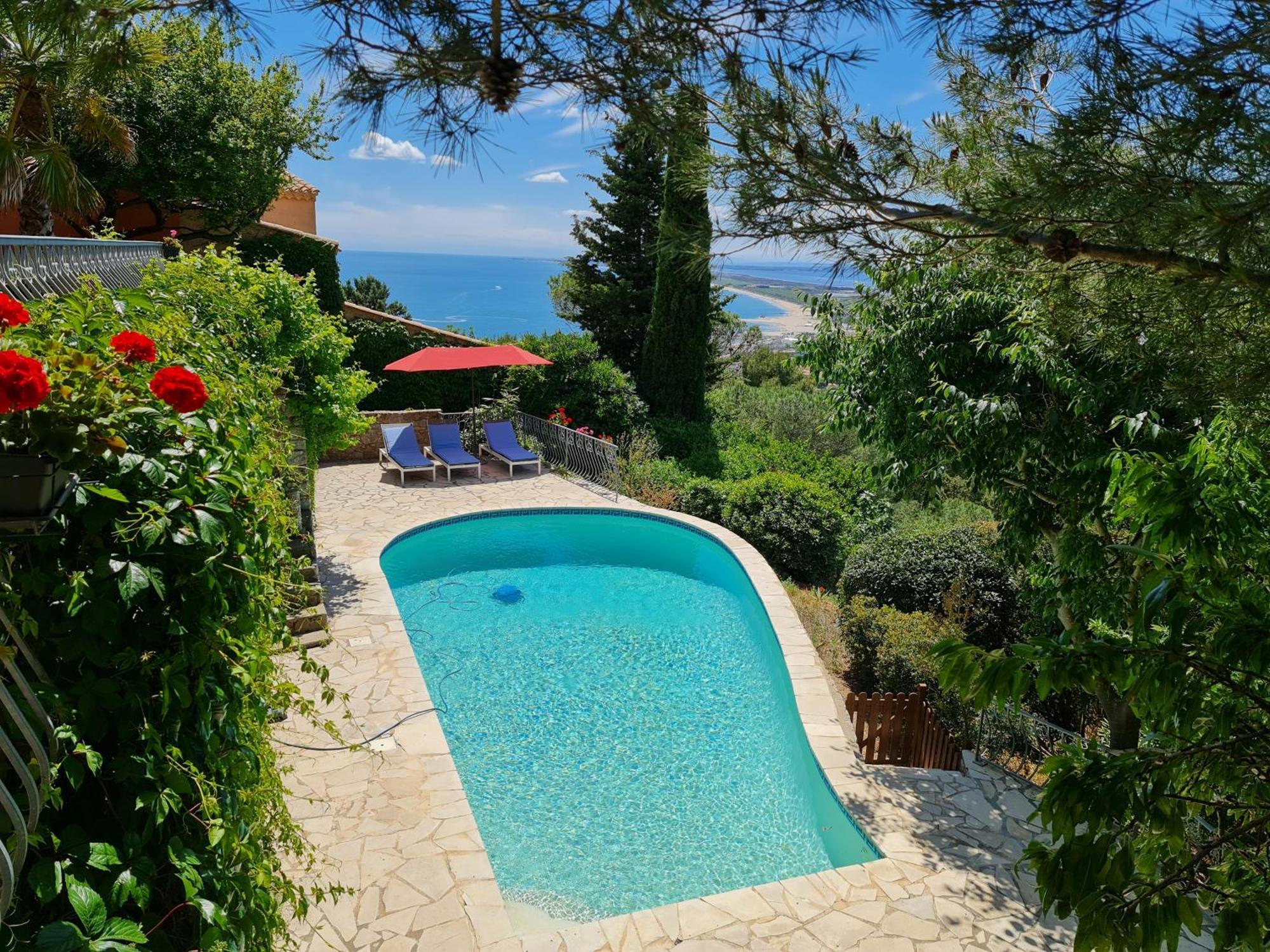Villa Clarté Baraquette Sétoise Vue Magique Sète
